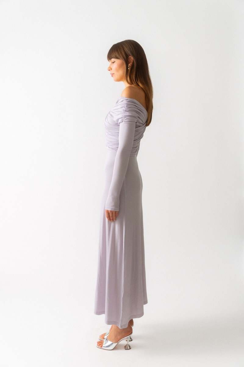 Ninety Percent Cecelia Dress in Lavendula