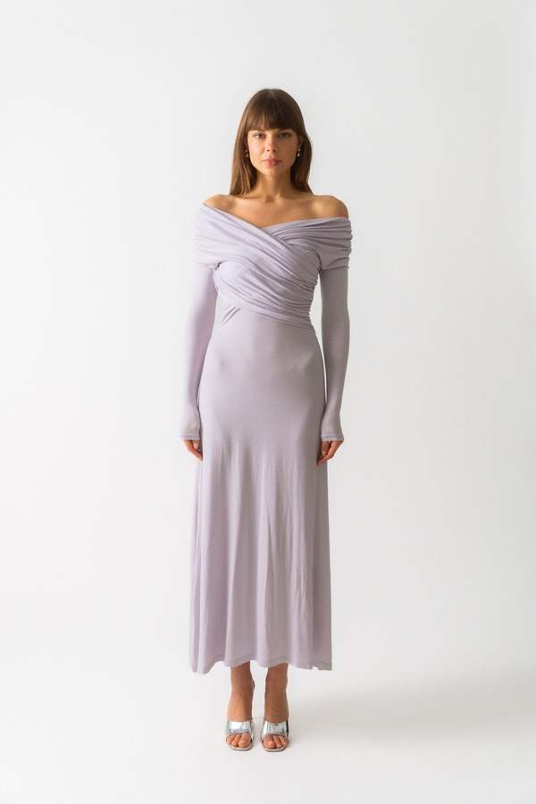 Ninety Percent Cecelia Dress in Lavendula