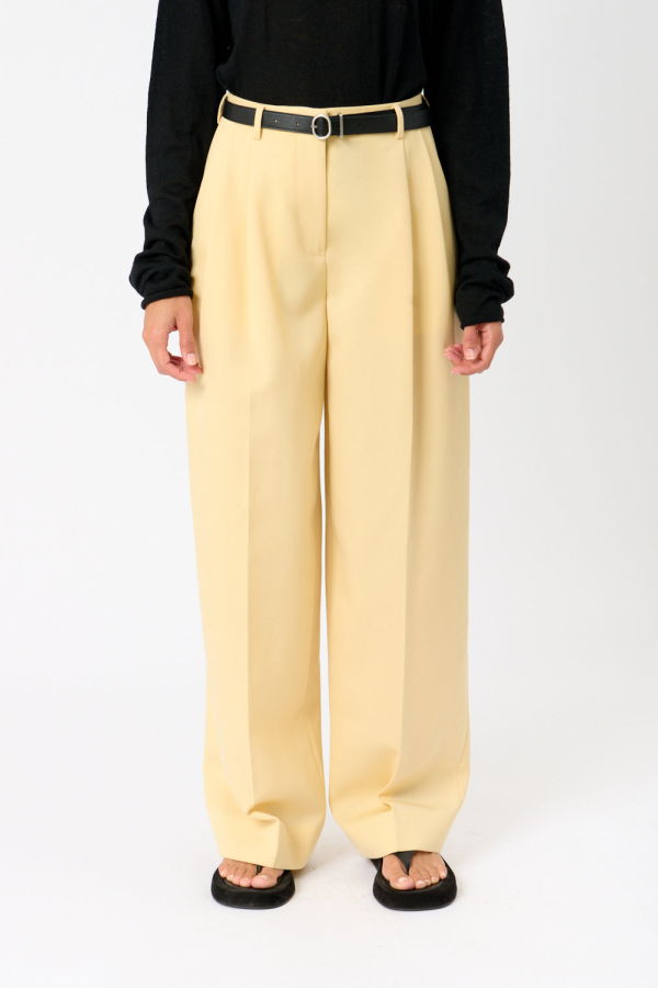 Jil Sander Compact Wool Trouser