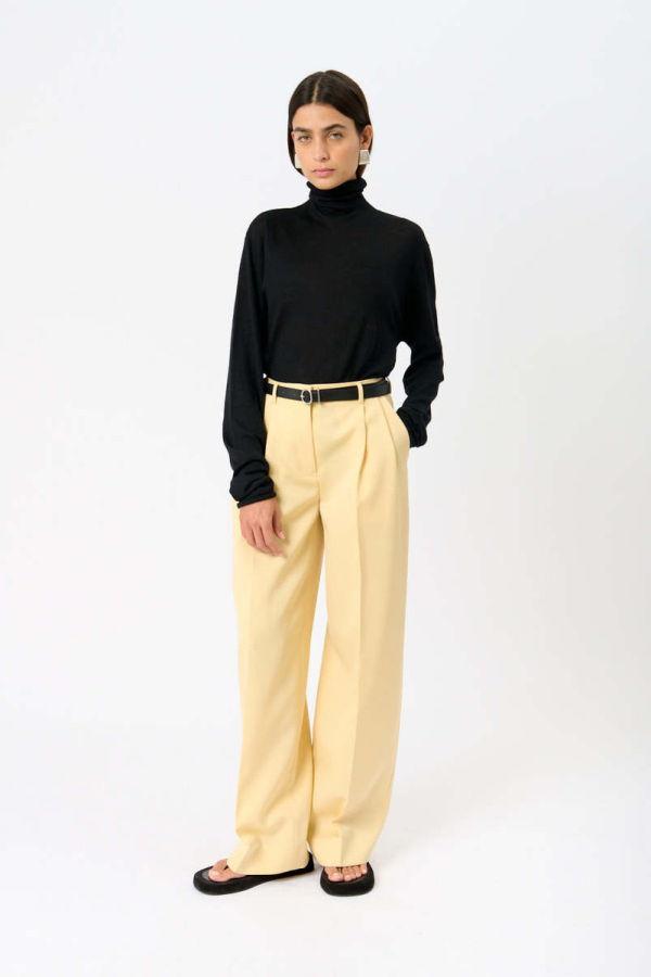 Jil Sander Compact Wool Trouser