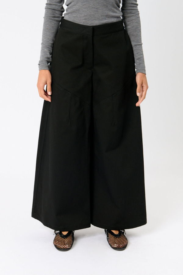 Jil Sander Cotton Wide Leg Pants