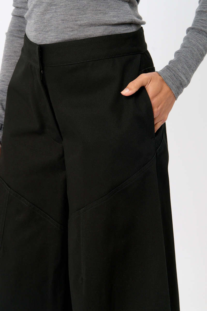 Jil Sander Cotton Wide Leg Pants