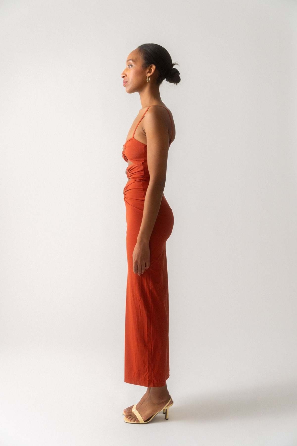 Christopher Esber Crystal Orbit Column Dress - Image 3 of 4