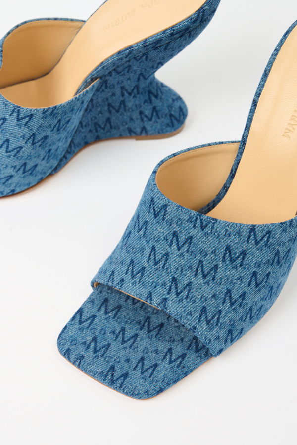 Magda Butrym Denim Mules