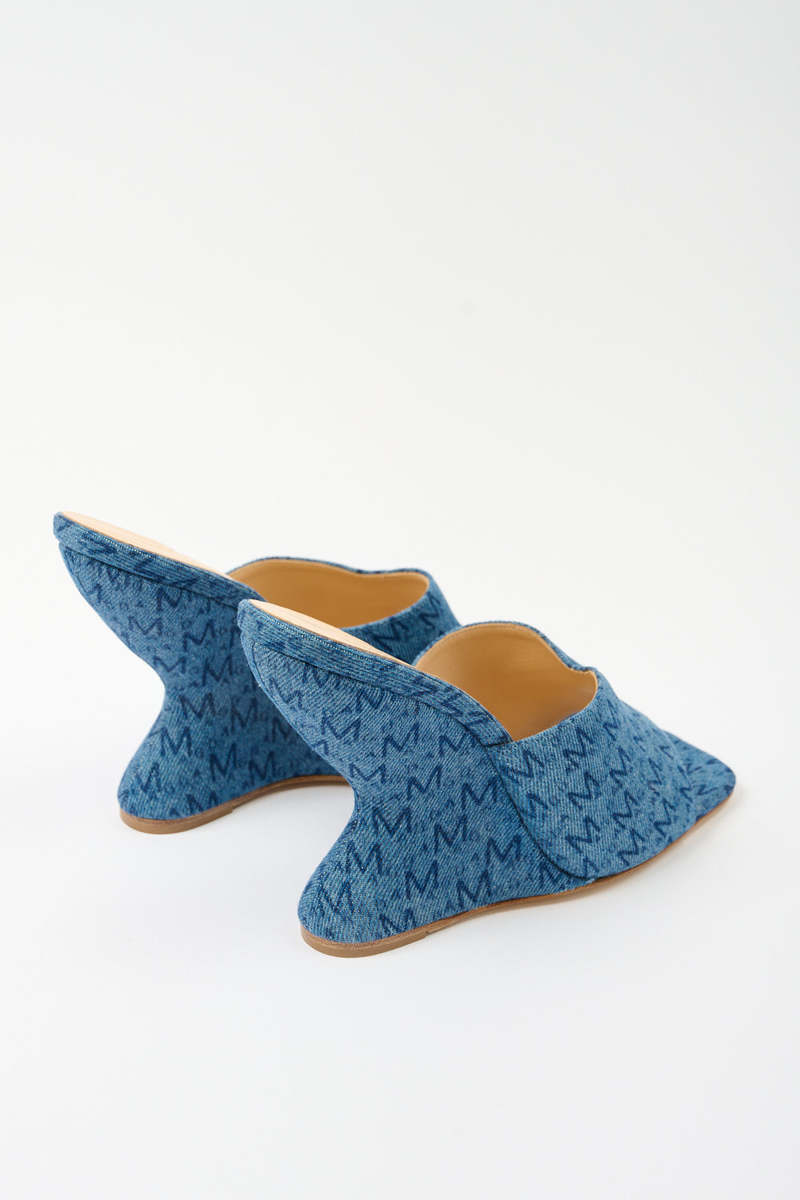 Magda Butrym Denim Mules