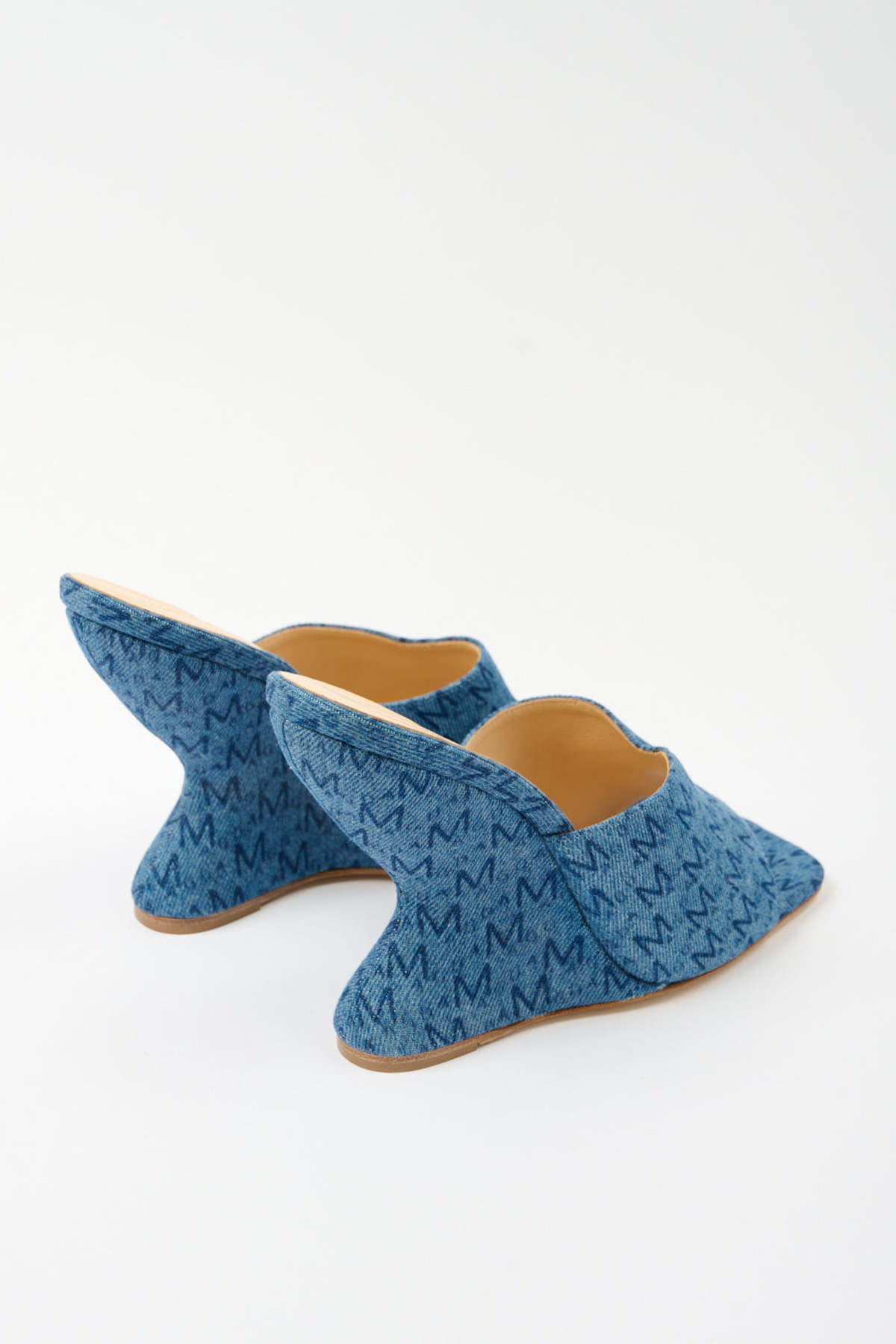 Magda Butrym Denim Mules - Image 3 of 4