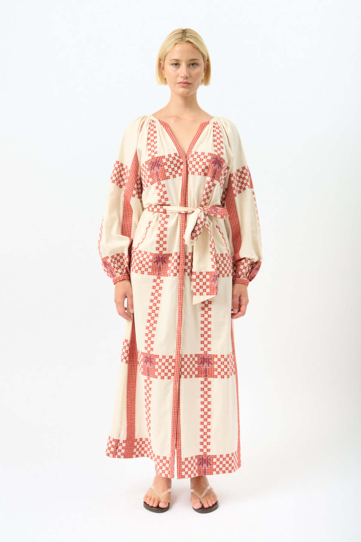 JOHANNA ORTIZ Diosa Geométrica Tunic Dress - Image 1 of 4