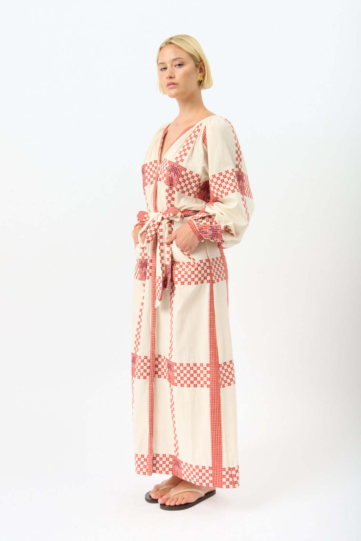 JOHANNA ORTIZ Diosa Geométrica Tunic Dress - Image 4 of 4