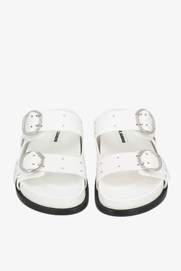 Jil Sander Flat Buckle Sandal