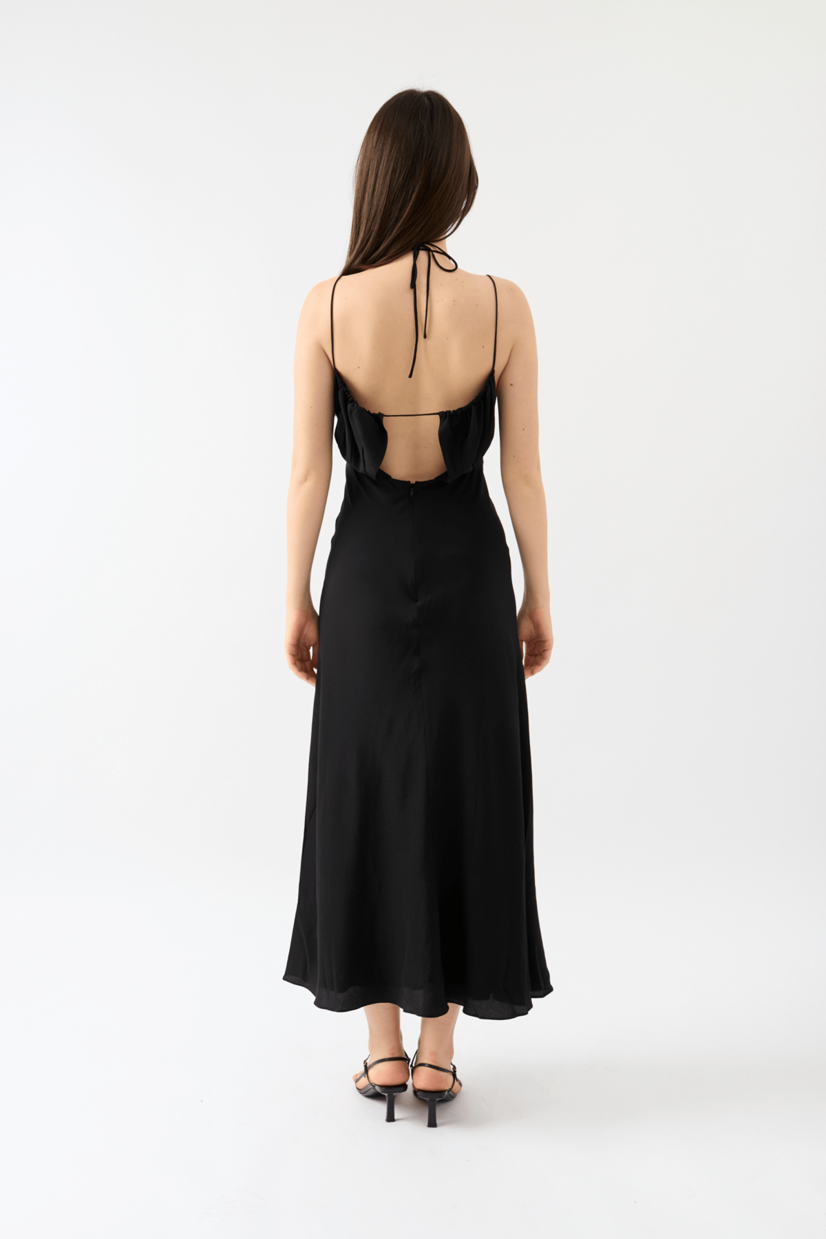 Totême Gathered Halterneck Dress - Image 4 of 4