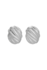 Heaven Mayhem Hive Silver Clip-On Earrings - Thumbnail 2