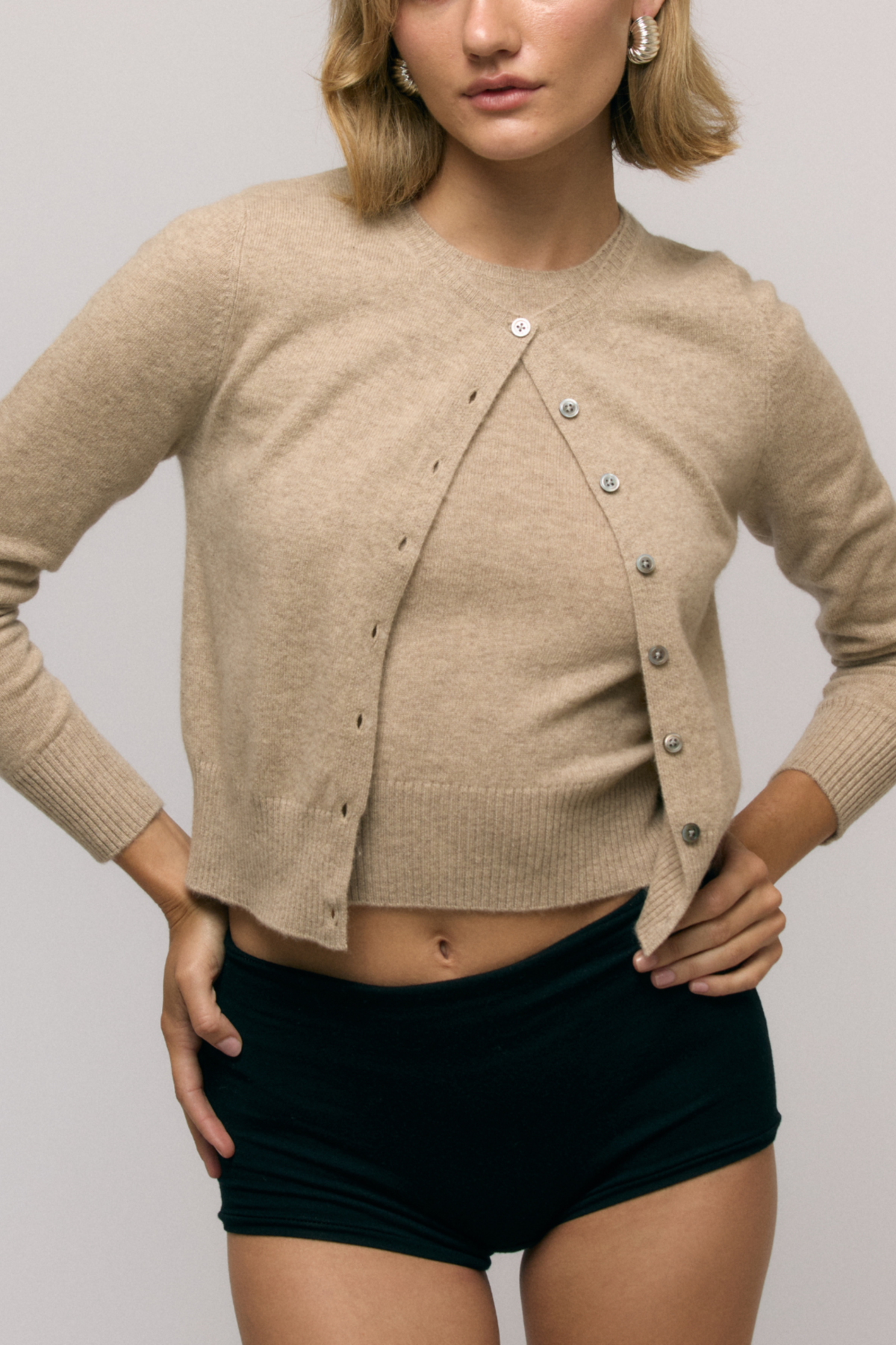 Heaven Mayhem Husk Silver Earrings - Image 2 of 2