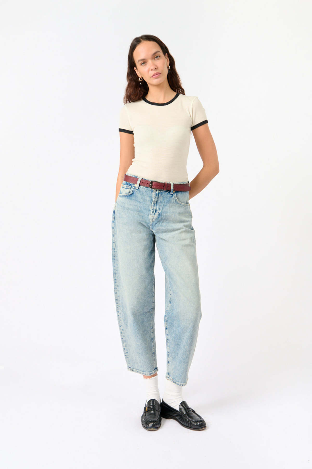 7 for all Mankind Jayne Tapered Jeans - Image 2 of 4