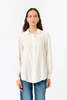 7 for all Mankind Lace Trim Blouse - White - Thumbnail 1