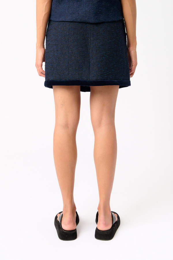 Blaz Milano Lusitano Boucl Mini Skirt
