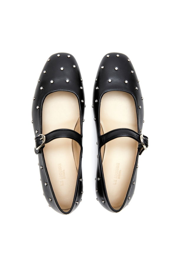 Le Monde Beryl Mary Jane With Crystals Mary Jane Shoes