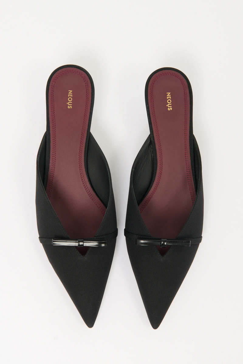 Neous Mira Mules - Black