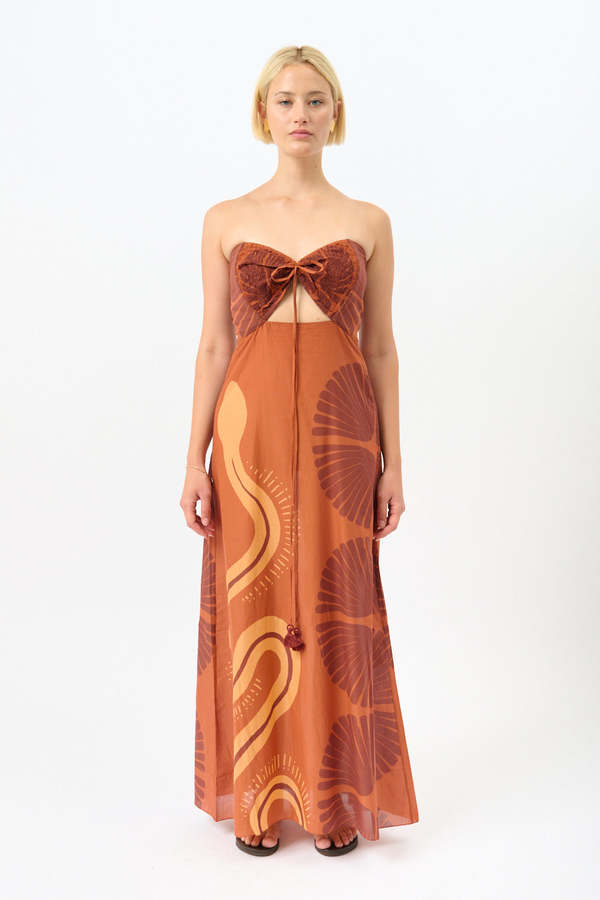 JOHANNA ORTIZ Mother of All Waters Maxi Dress