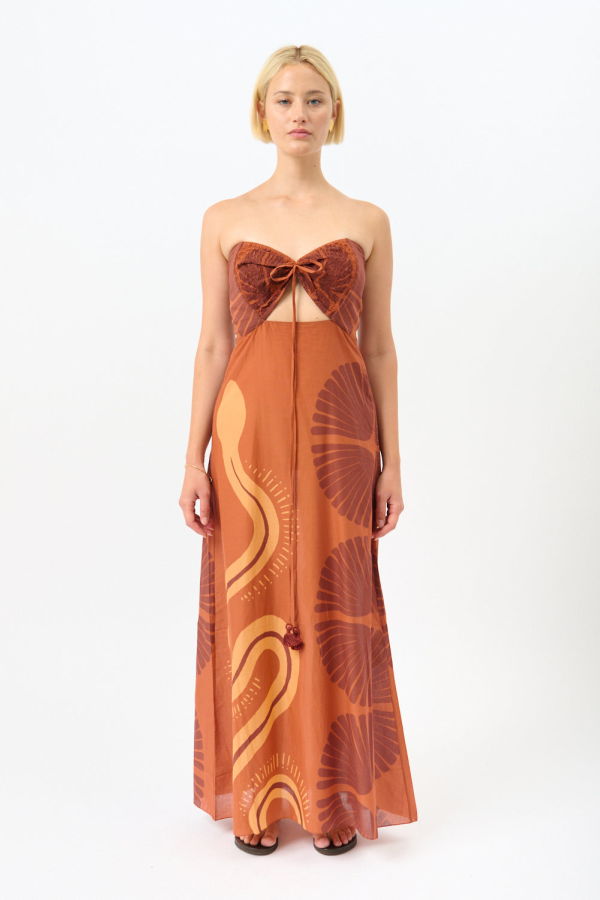 JOHANNA ORTIZ Mother of All Waters Maxi Dress