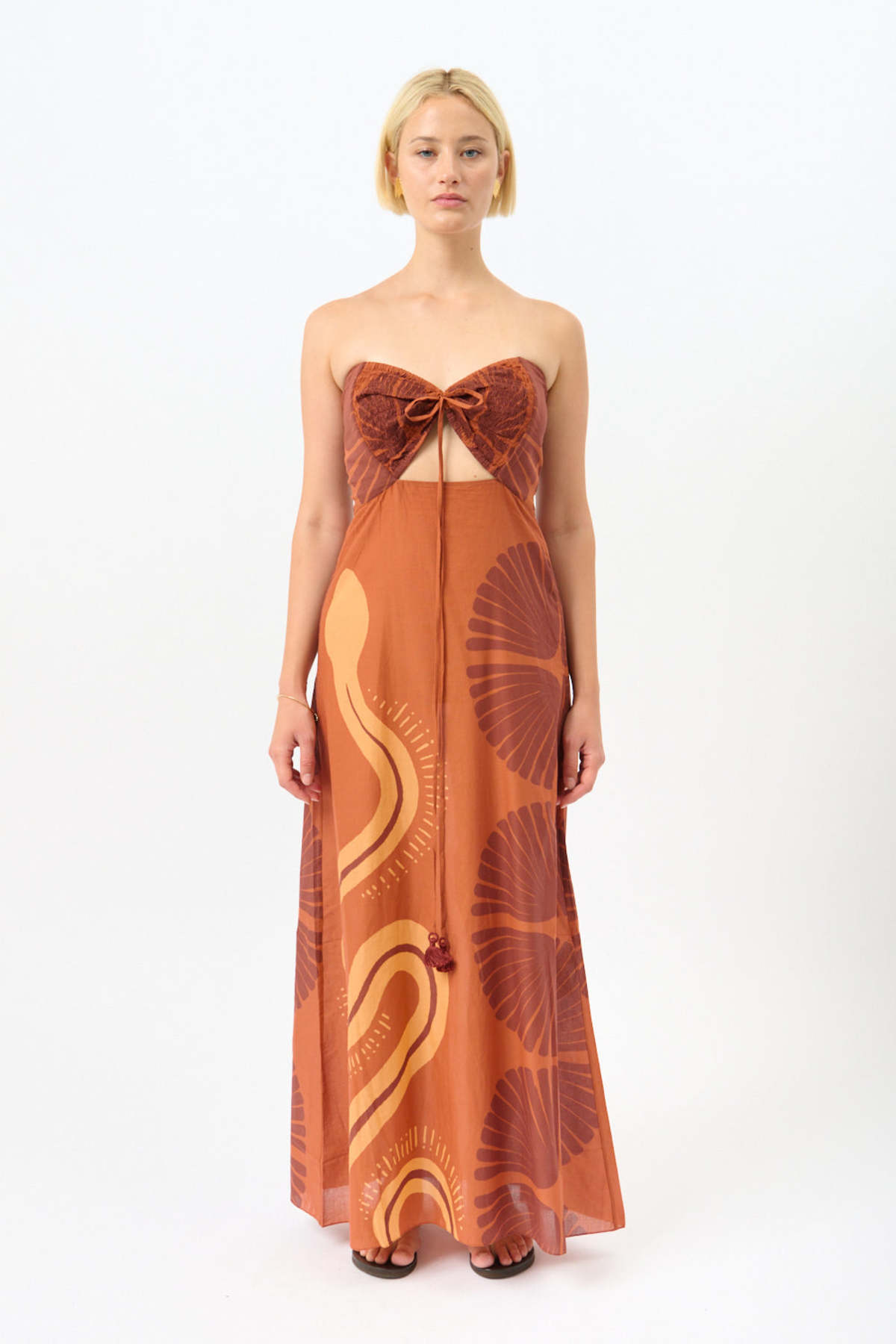 JOHANNA ORTIZ Mother of All Waters Maxi Dress - Image 1 of 4