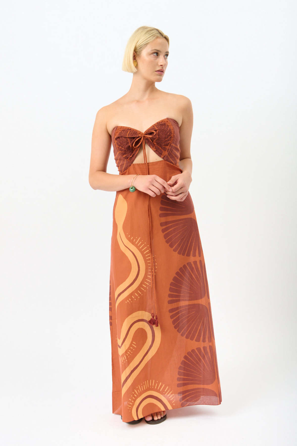 JOHANNA ORTIZ Mother of All Waters Maxi Dress - Image 4 of 4