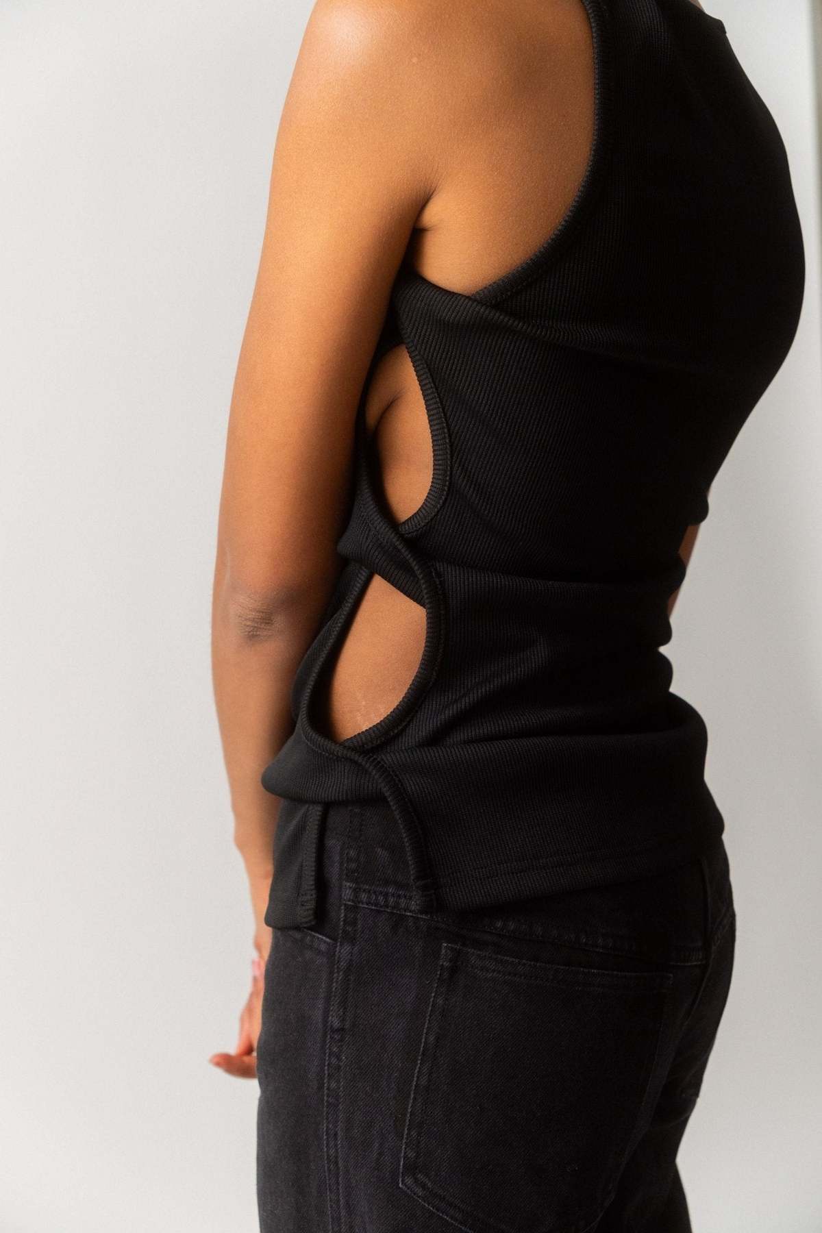 Christopher Esber Open Twist Side Tee - Image 3 of 6