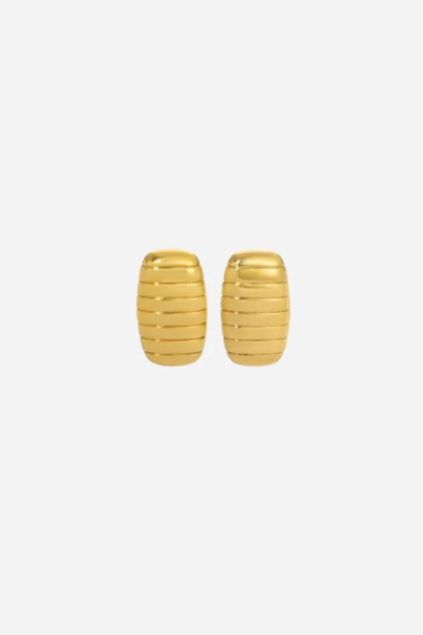 Heaven Mayhem Pillar Gold Earring Heaven Mayhem Pillar Gold Earring