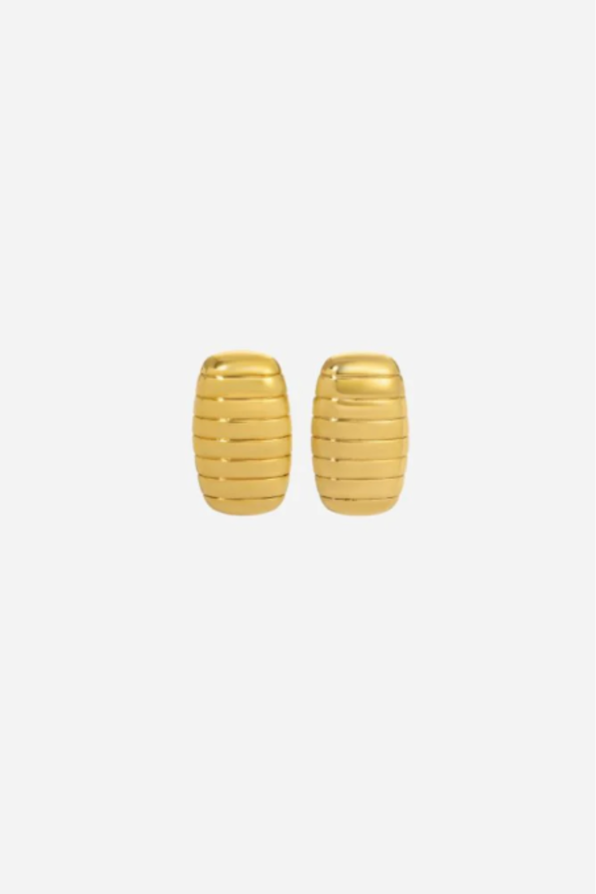 Heaven Mayhem Pillar Gold Earring - Image 1 of 2