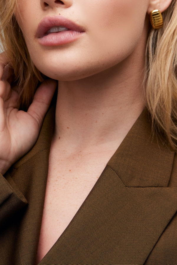 Heaven Mayhem Pillar Gold Earring