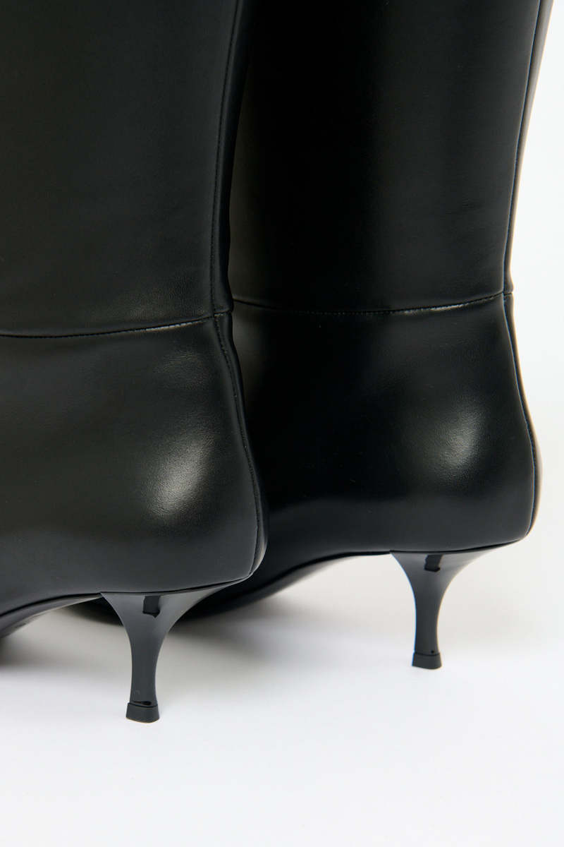 Neous Rami Turbo Leather Boots - Black