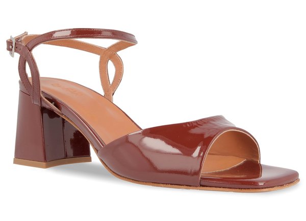 By Far Alana - Brown Patent Leather By Far Alana - Brown Patent Leather