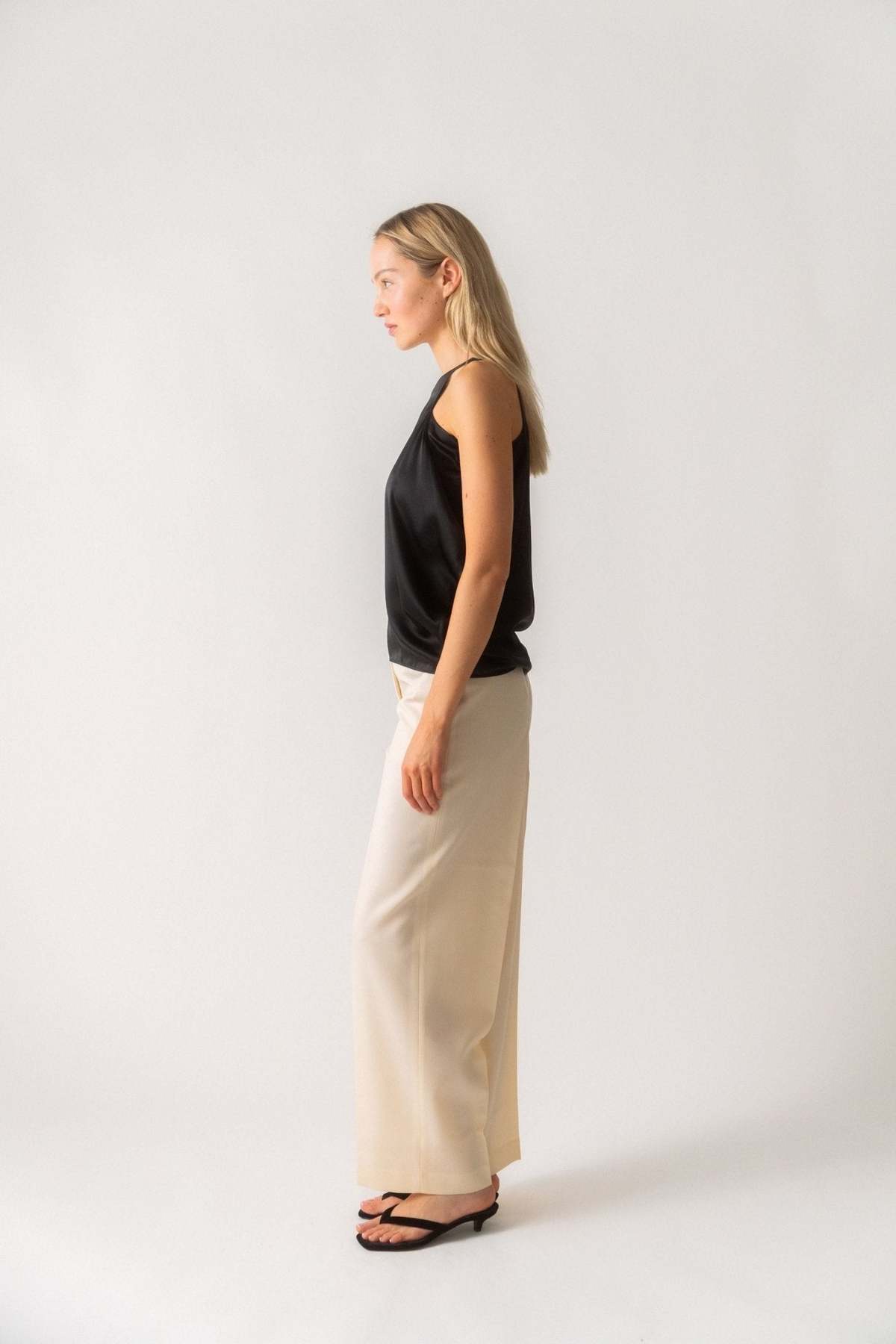 Totême Satin Drop Top - Image 2 of 5