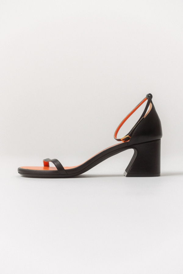 Marni Short Block Heel Sandal