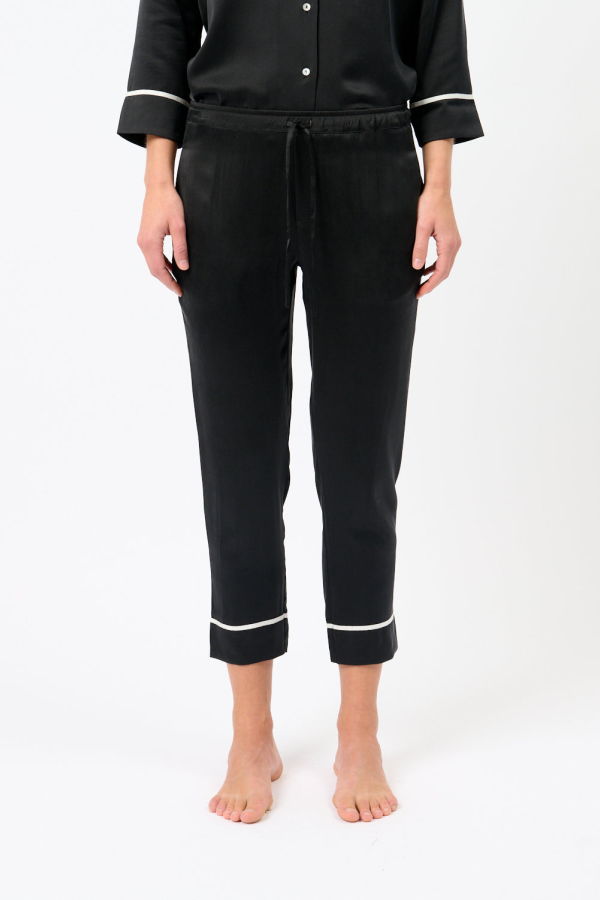 Asceno Sidney Cropped Pull On Trouser