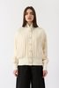Jil Sander Silk Bomber Jacket - Cream - Thumbnail 1
