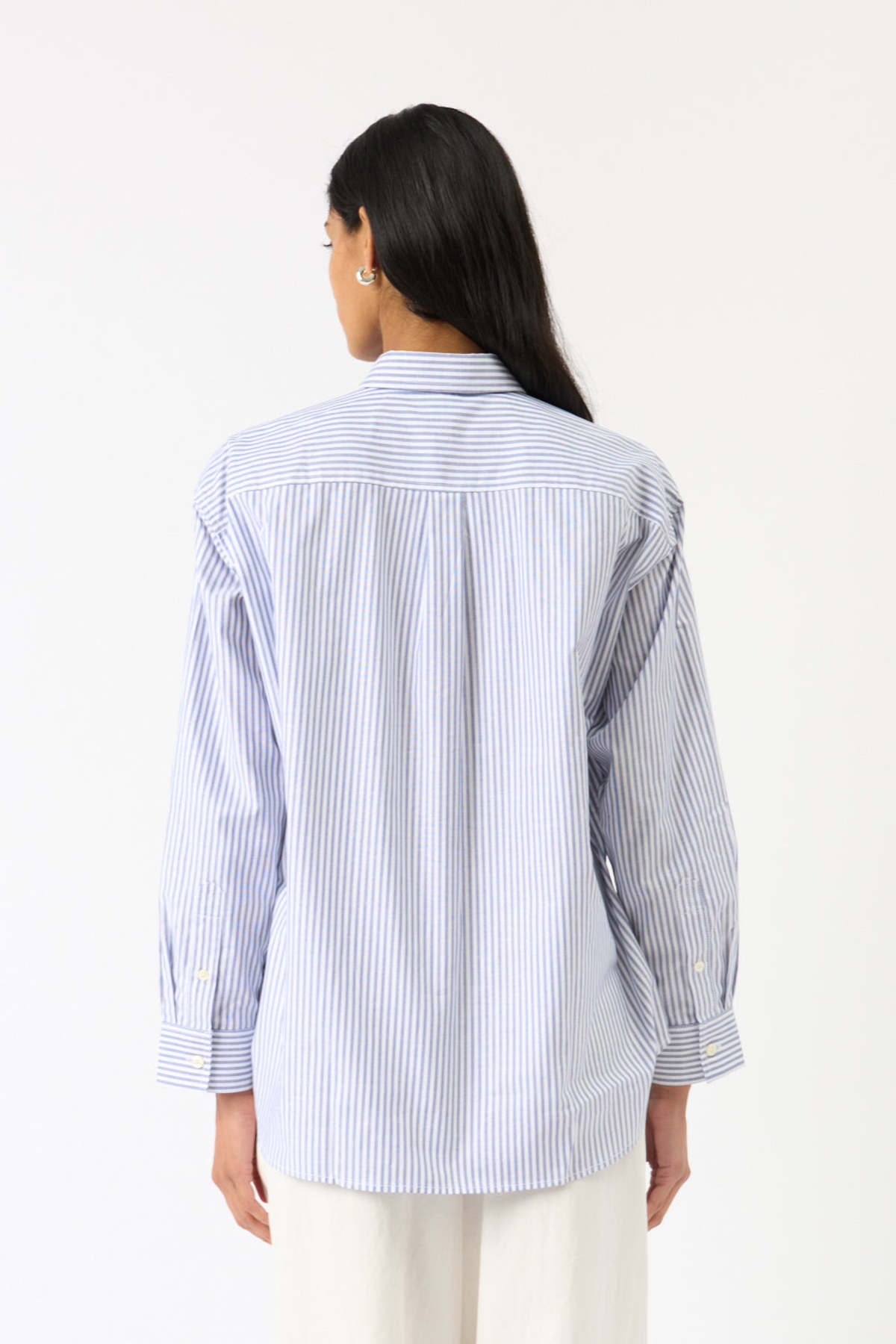 Totême Striped Half-Placket Shirt - Image 4 of 4