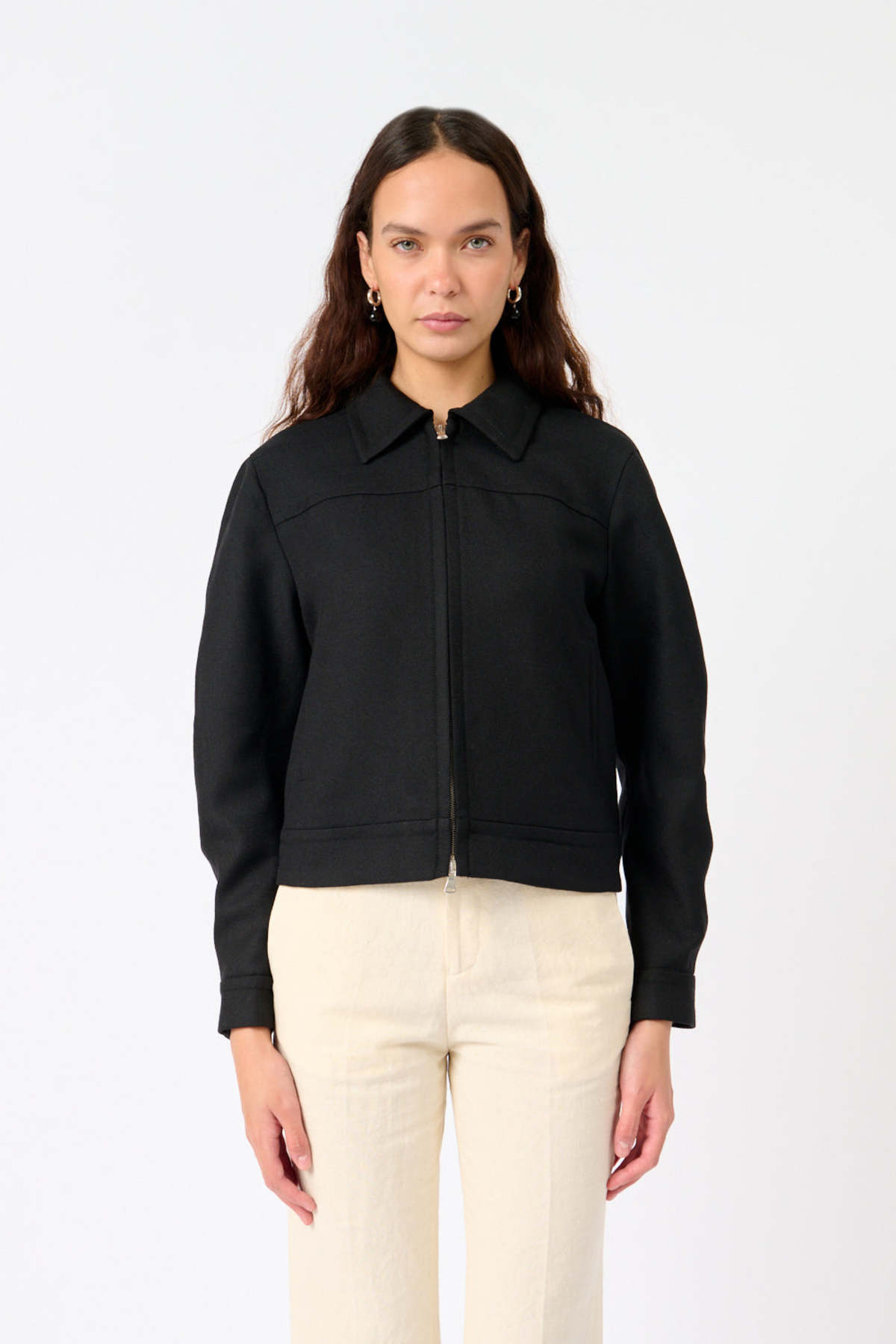 Bite Studios Tailored Wool Zip Jacket - Image 1 of 4