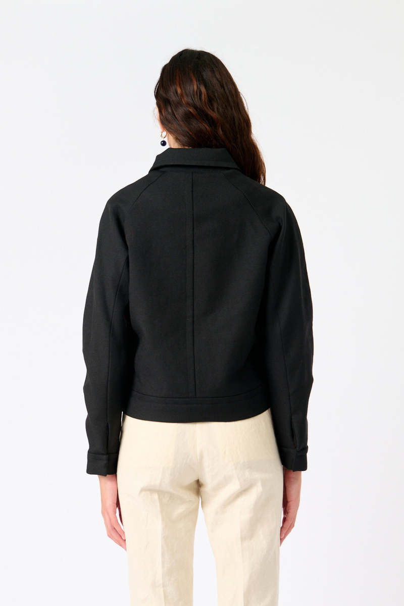 Bite Studios Tailored Wool Zip Jacket