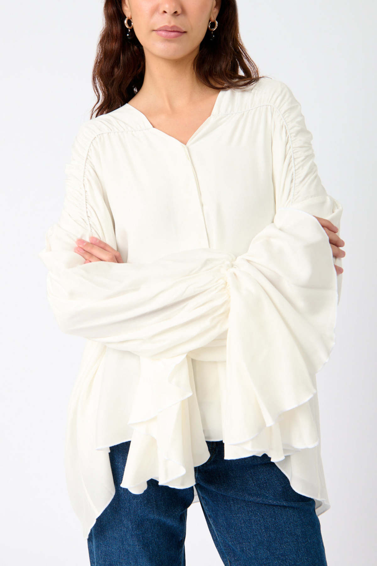 7 for all Mankind Ariel Shirt - Image 3 of 4