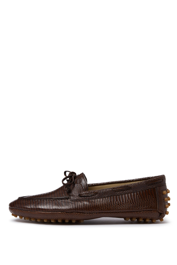 Le Monde Beryl The Driver Moccasin Loafers - Brucciato