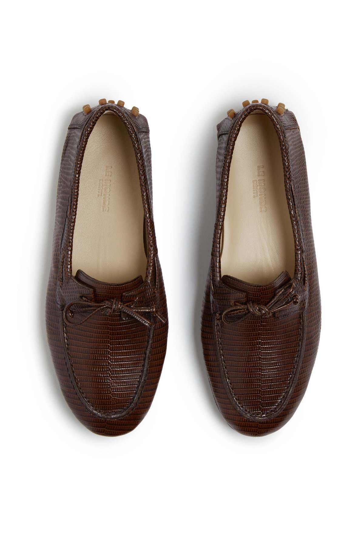 Le Monde Beryl The Driver Moccasin Loafers - Brucciato - Image 3 of 4