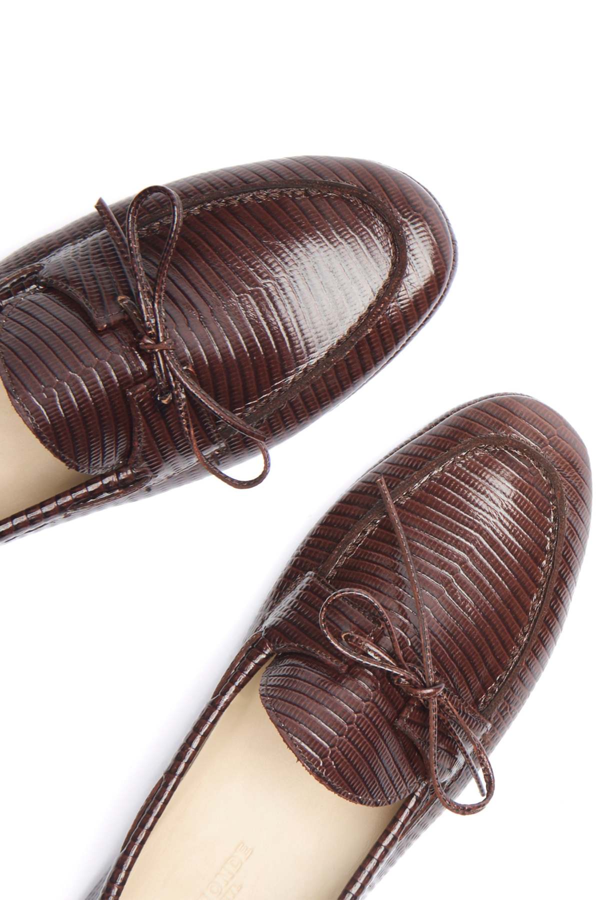 Le Monde Beryl The Driver Moccasin Loafers - Brucciato - Image 4 of 4