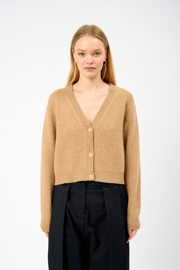 The Elder Statesman Boxy Cardigan