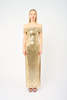 Galvan Glencoe Dress - Gold - Thumbnail 1