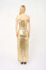 Galvan Glencoe Dress - Gold - Thumbnail 3