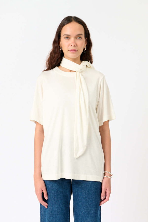 Bite Studios The Ludo Tee - Off White