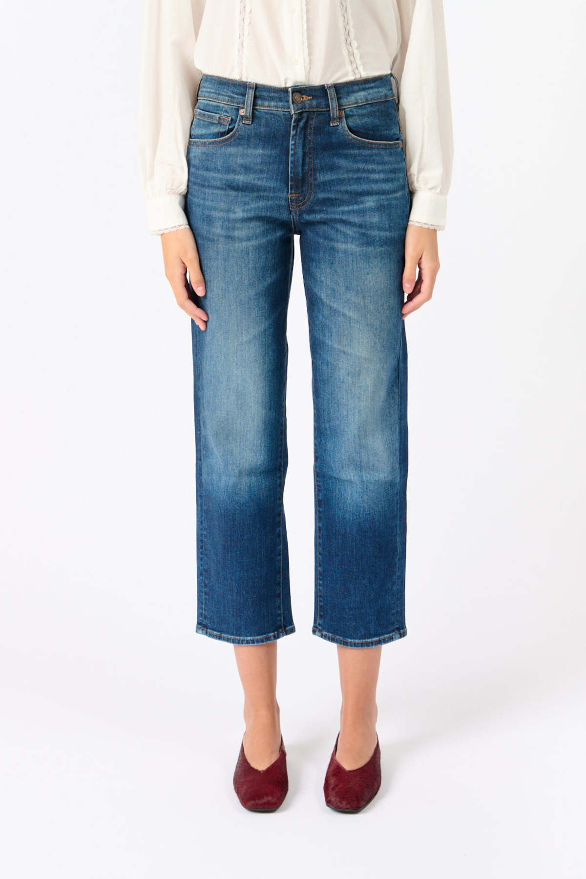 7 for all Mankind The Modern Straight Jeans - Image 1 of 4