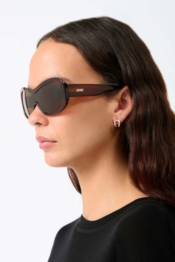 DMY STUDIOS The Nina Sunglasses - Transparent Rust