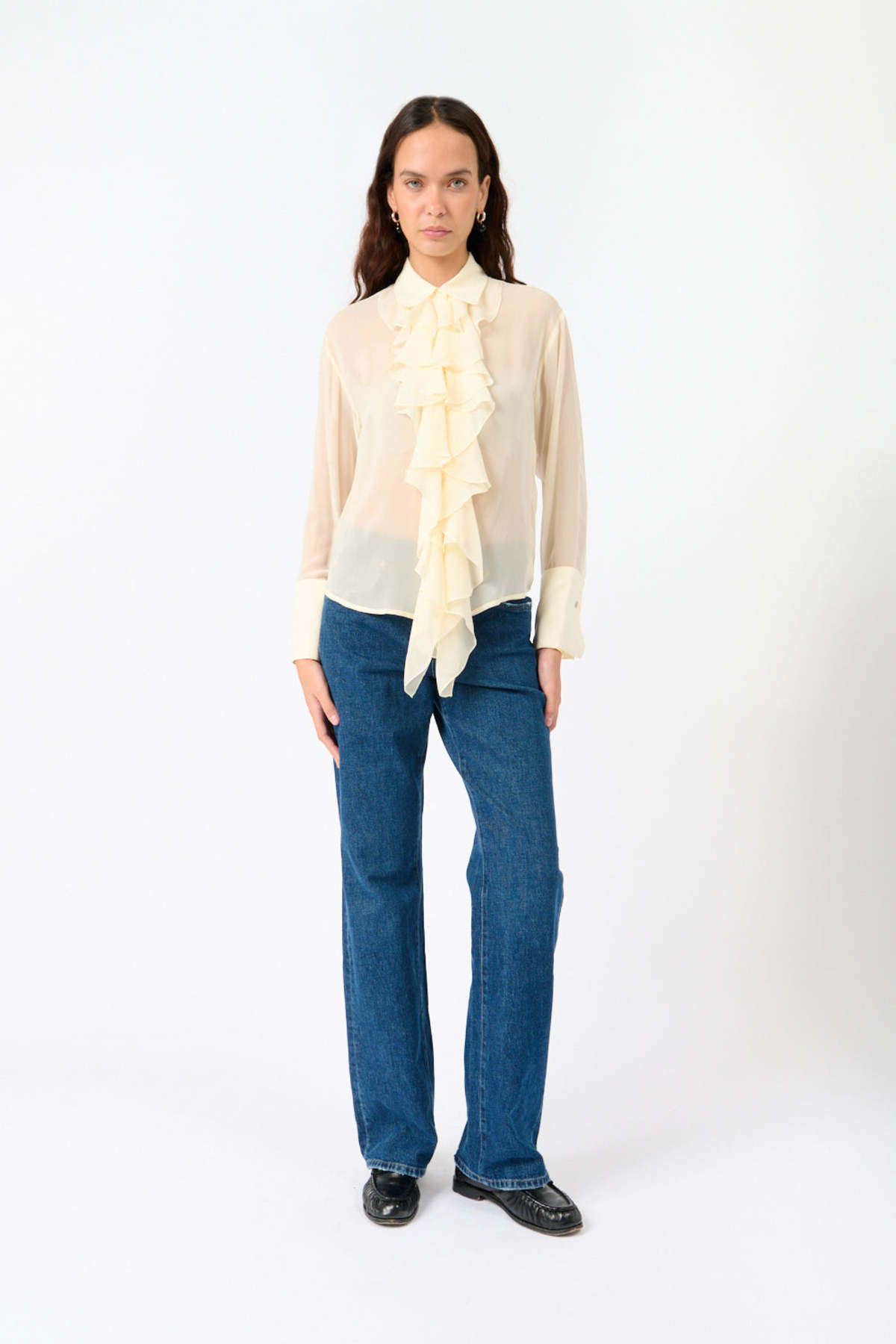 7 for all Mankind The Solidarity Star Ruffle Shirt - Image 2 of 4