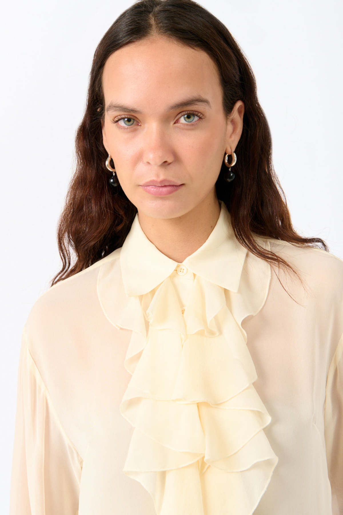 7 for all Mankind The Solidarity Star Ruffle Shirt - Image 3 of 4